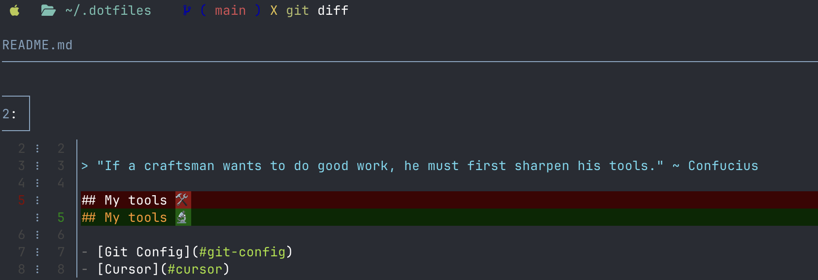 Delta Diff